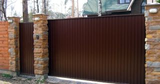 Купить откатные ворота консольные Партизанск, цена от 2742 руб.