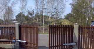 Купить распашные ворота из штакетника Партизанск, цена от 2691 руб.