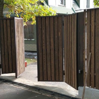 Купите и Закажите Ворота Гармошка: Лучшая Цена от 46344 руб, Установка под Ключ и Доставка в Партизанске и по Области